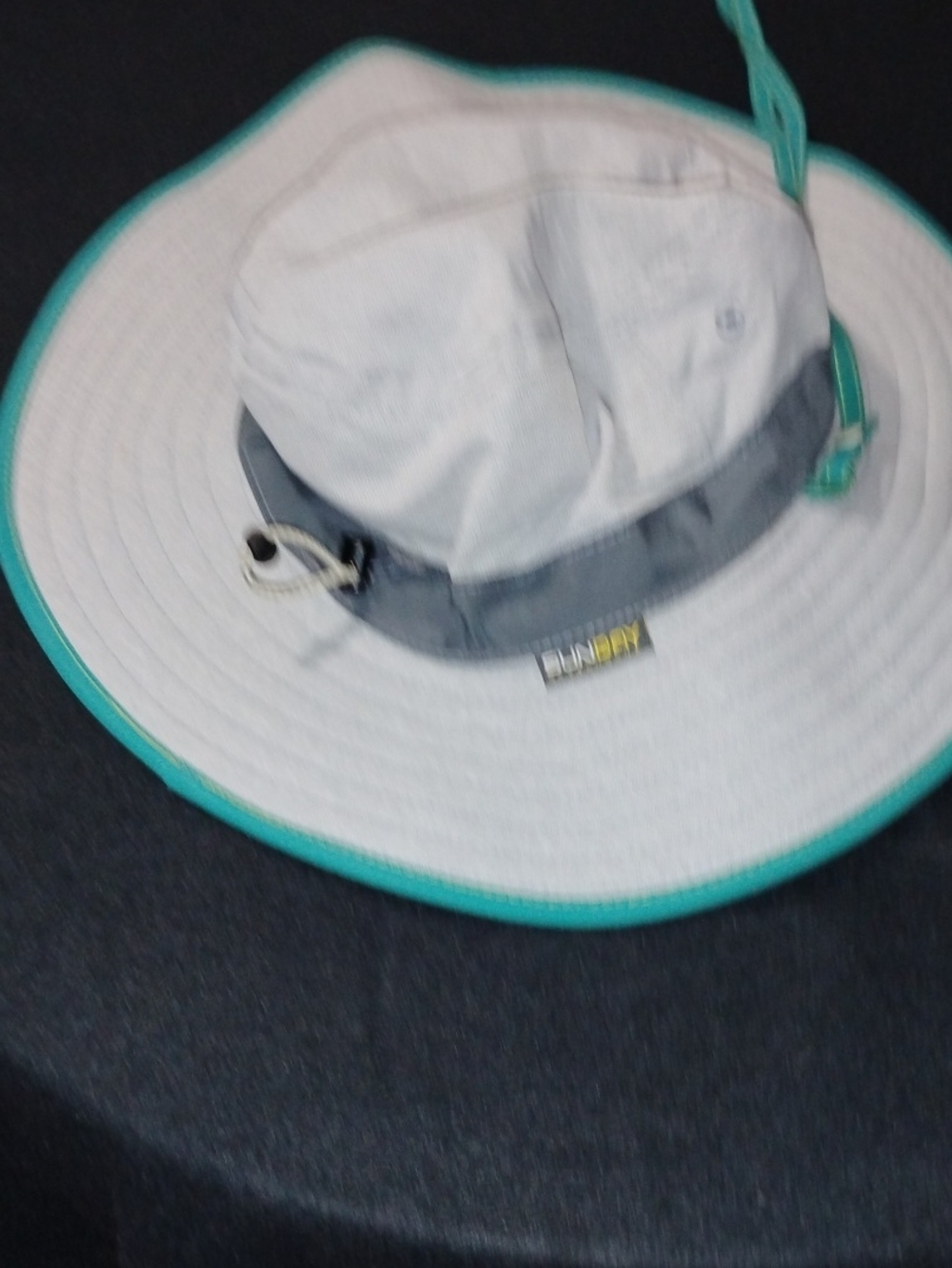 Sunday Afternoons Clear Creek Boonie Hat Gray Teal Reversible M L